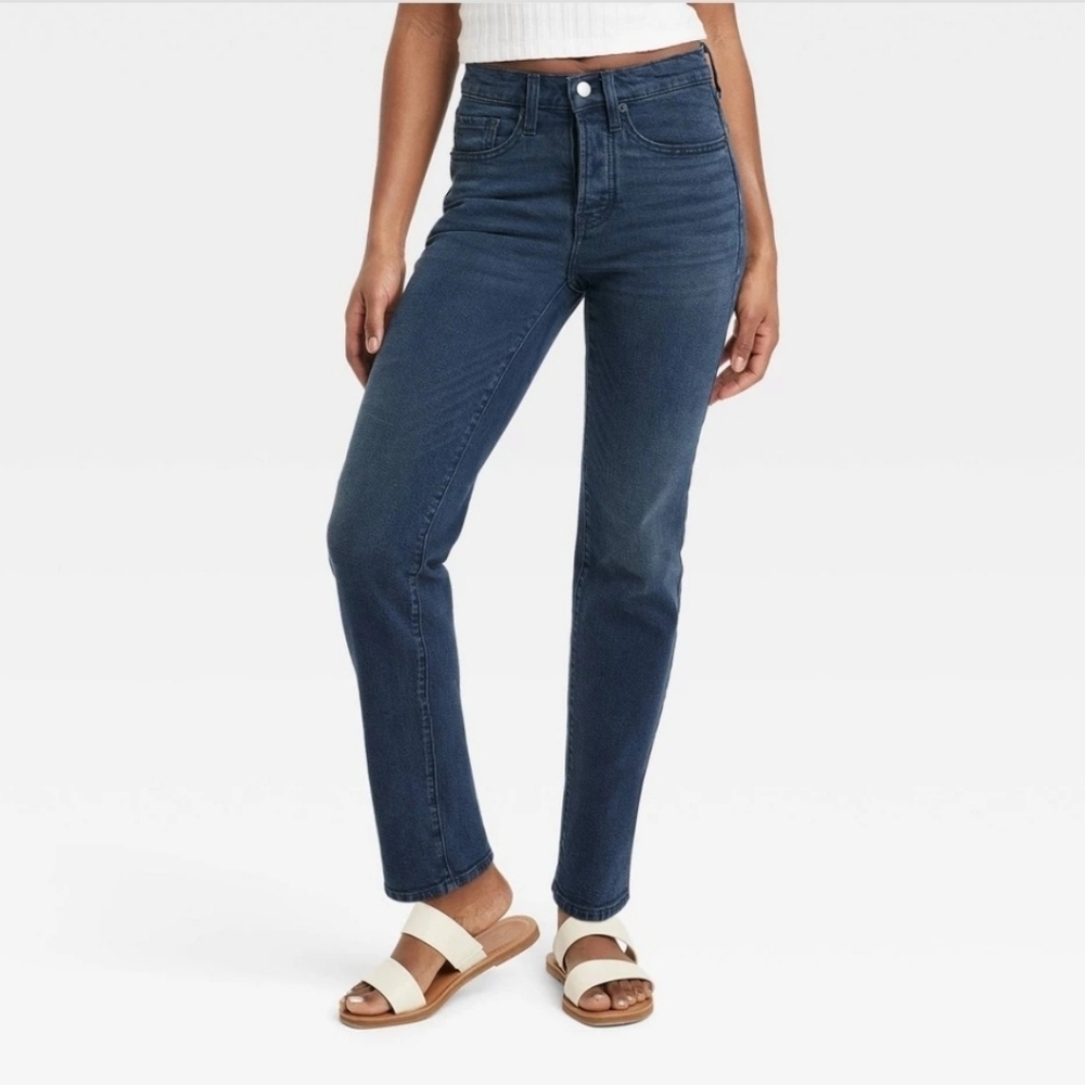 Universal Thread Womens Mid-Rise Slim Fit 80s Jeans - Size 6
